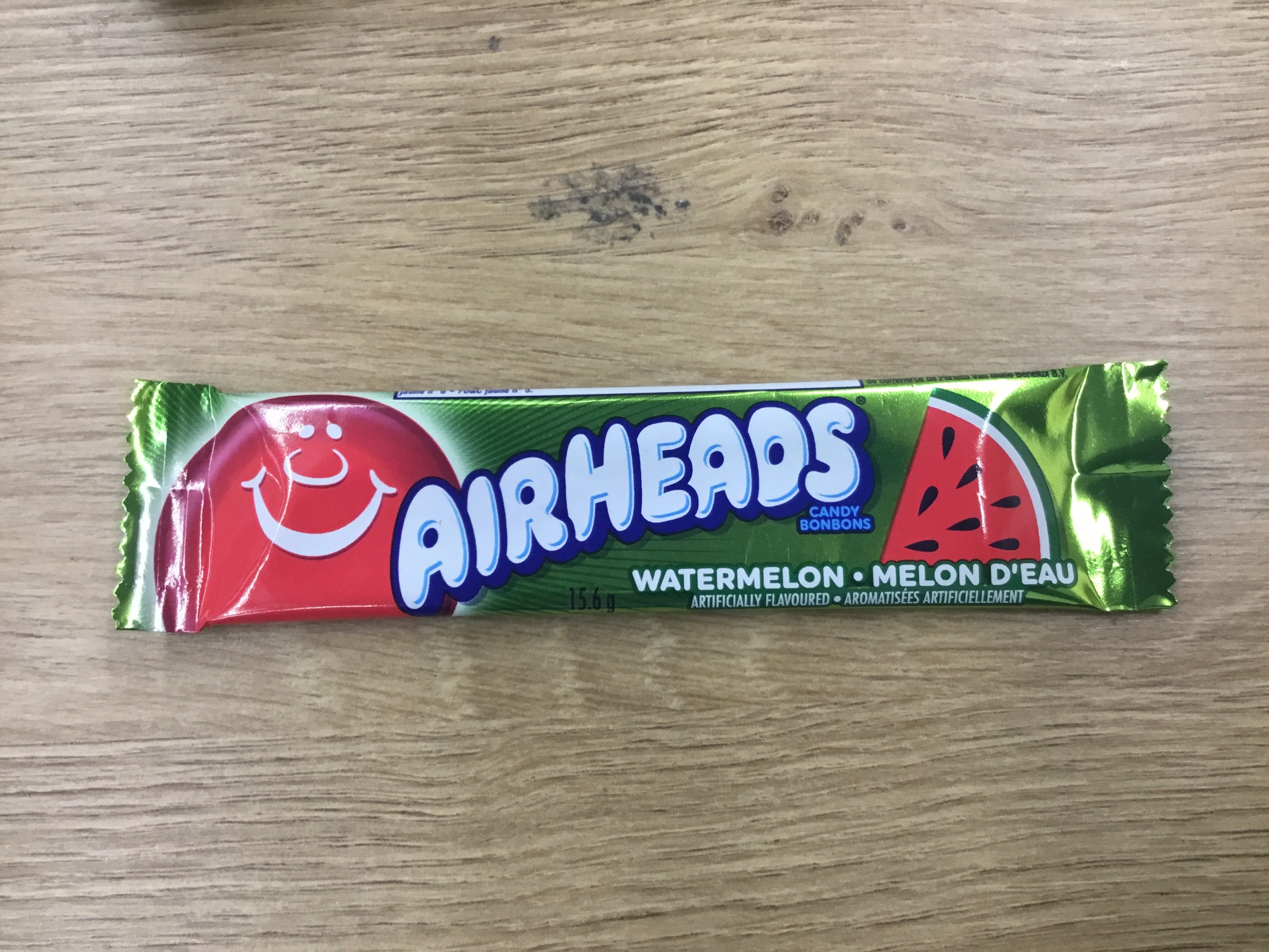 AIRHEADS Candy BONBONS Watermelon 15.6g